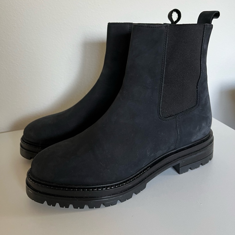 Jenni Kayne Brooklyn Lug boots in black